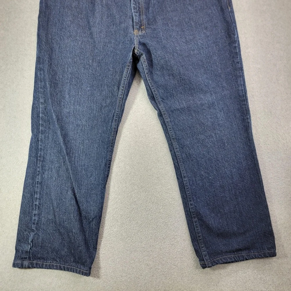 Urban Pipeline Jeans Mens 42x30Blue Regular Fit Straight Leg Dark Denim Pants